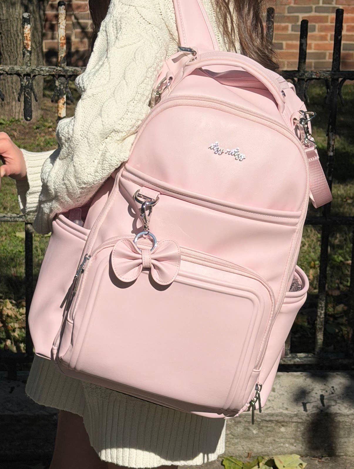 Ribbons & Roses Boss Plus™ Backpack Diaper Bag