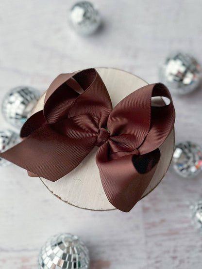 5.5" Oversize Grosgrain Hair Bow