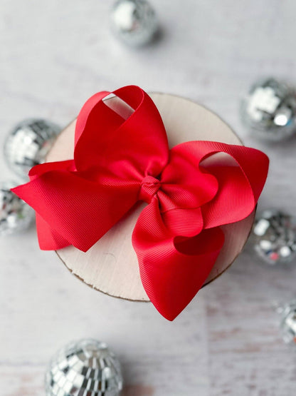 5.5" Oversize Grosgrain Hair Bow