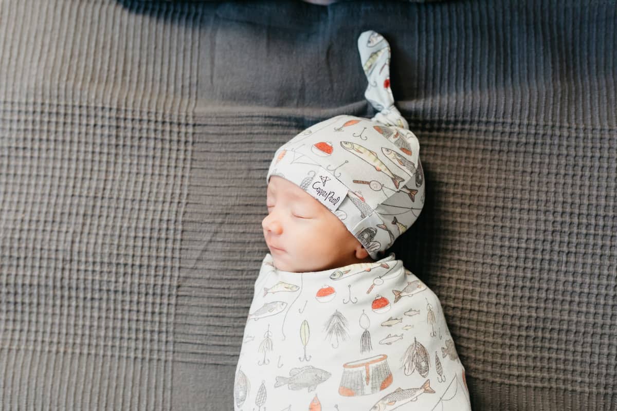 Top Knot Hat - Trout
