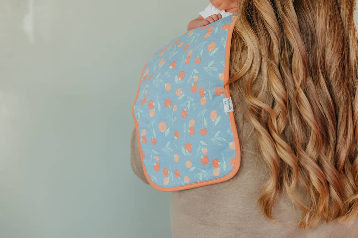 Burp Cloths - Clementine