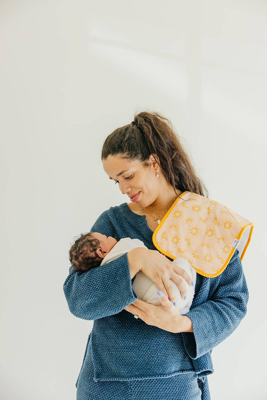 Burp Cloths - Clementine