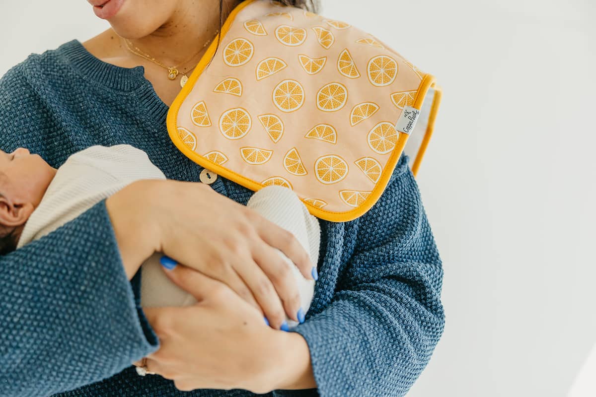 Burp Cloths - Clementine