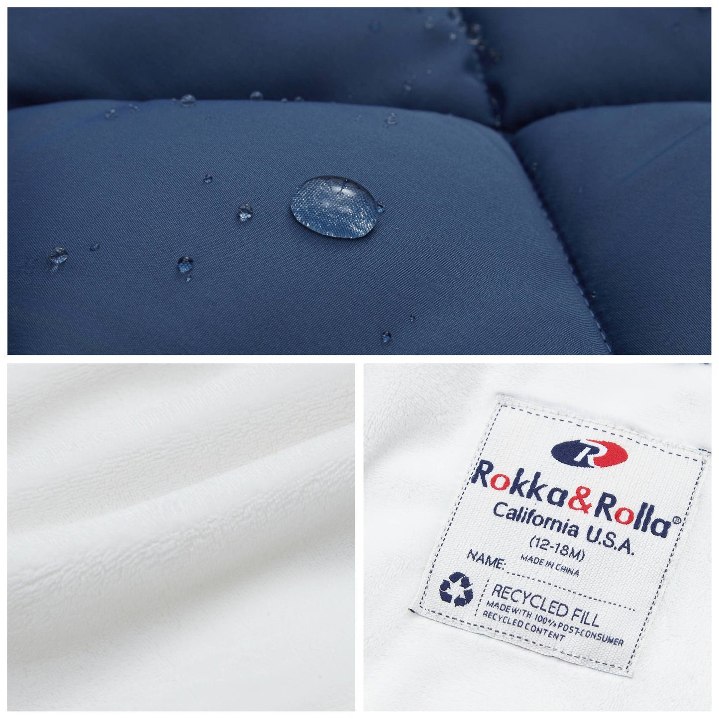 Baby Toddler Girls' Mini Fur Lined Winter Puffer Coat