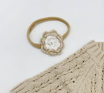Crochet Flower Headband