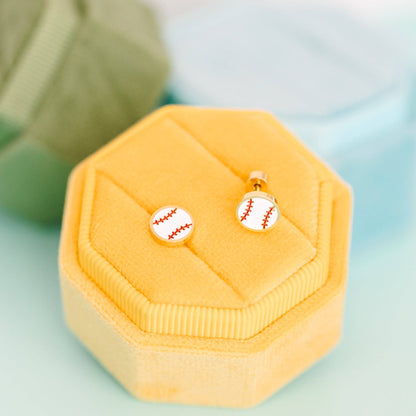 Baseball Earrings