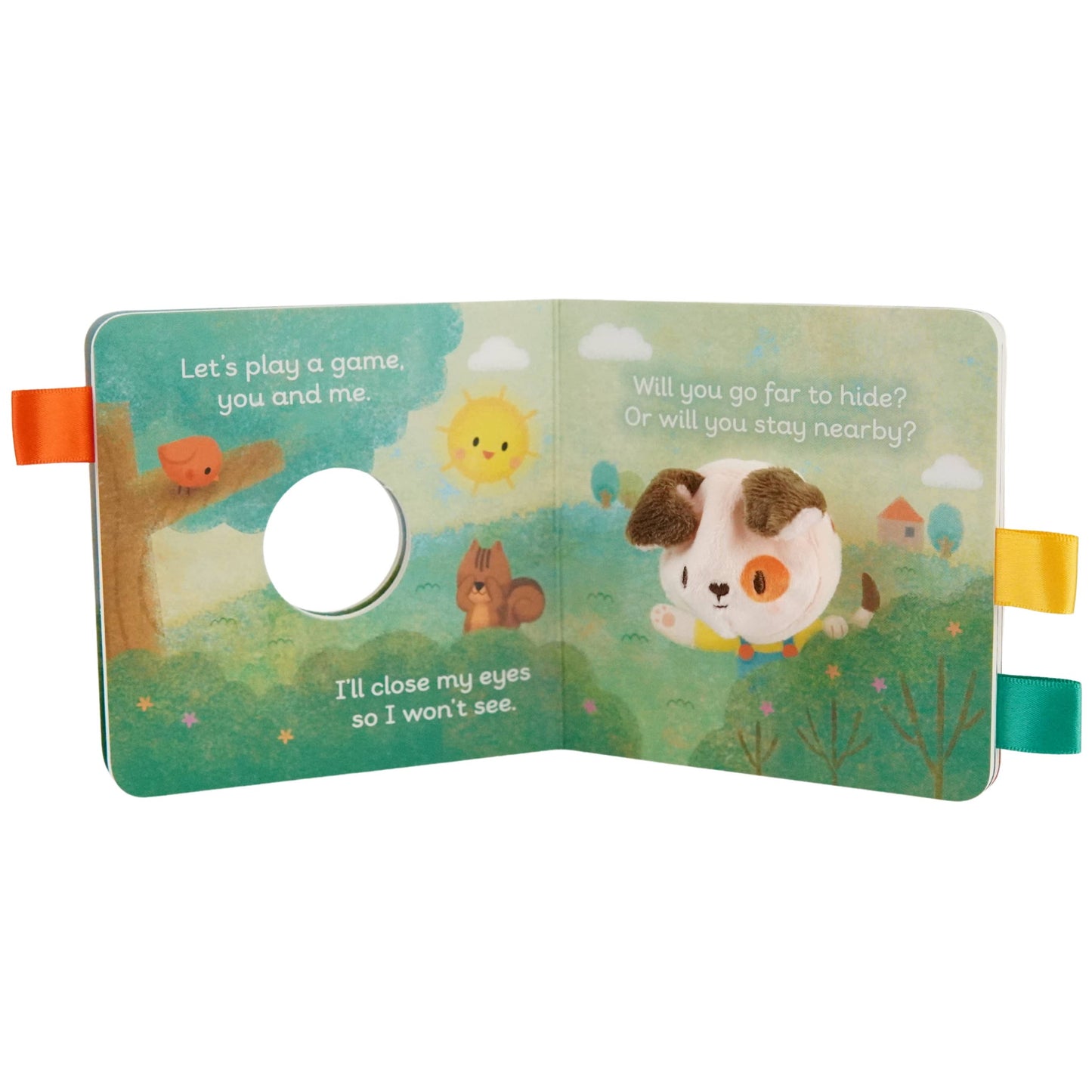 Cuddle Puppy Crinkle Puppet Book