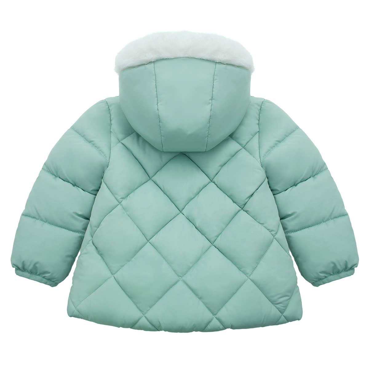 Baby Toddler Girls' Mini Fur Lined Winter Puffer Coat