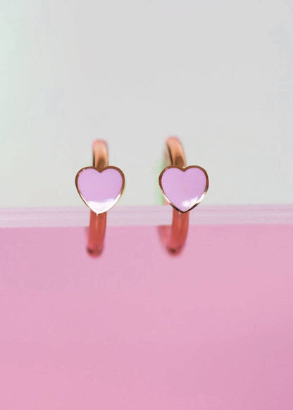 Pink Heart Huggies