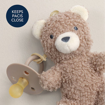 Bitzy Pal Natural Rubber Pacifier & Plush