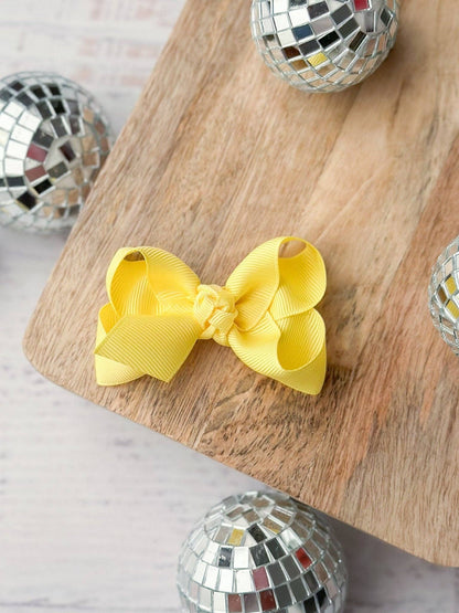 3" Original Grosgrain Hair Bow | Clip or Headband