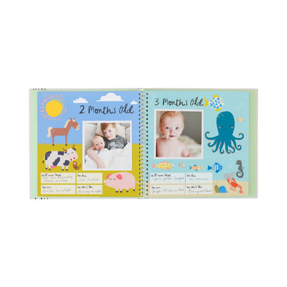Little Animal Lover Baby Memory Book