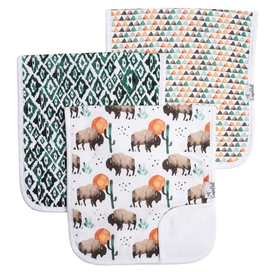 Burp Cloths - Bison