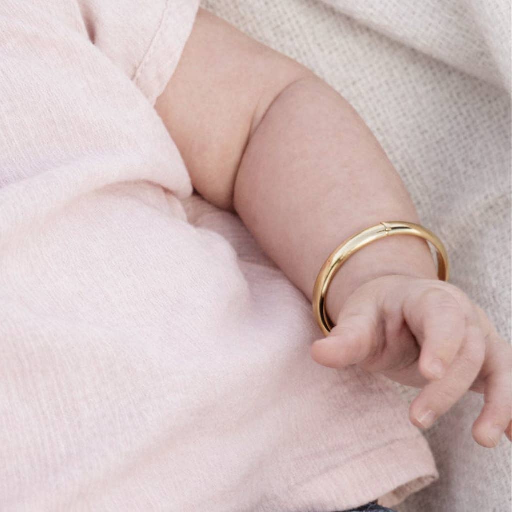 Gold Classic Bangle