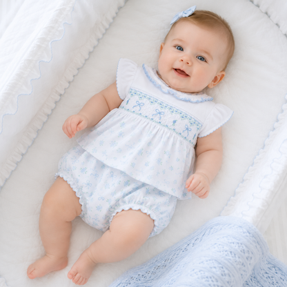 Eloise's Classics Smocked Diaper Cover Set