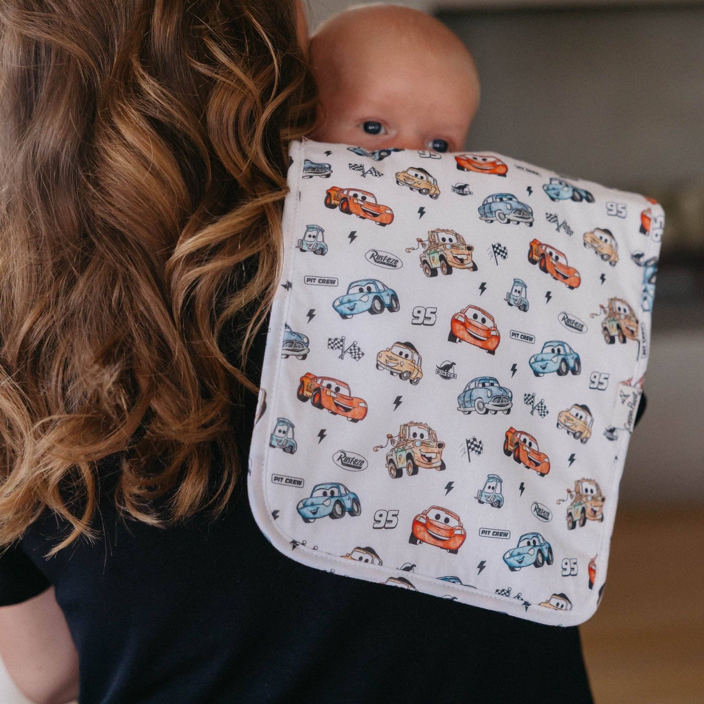 Burp Cloths - Disney Pixar Cars