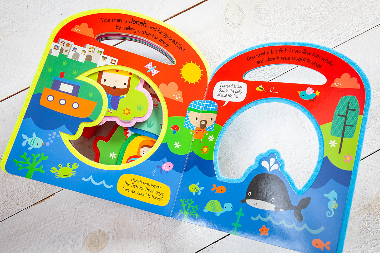 Busy Windows Bible Stories (Felt Board Book)