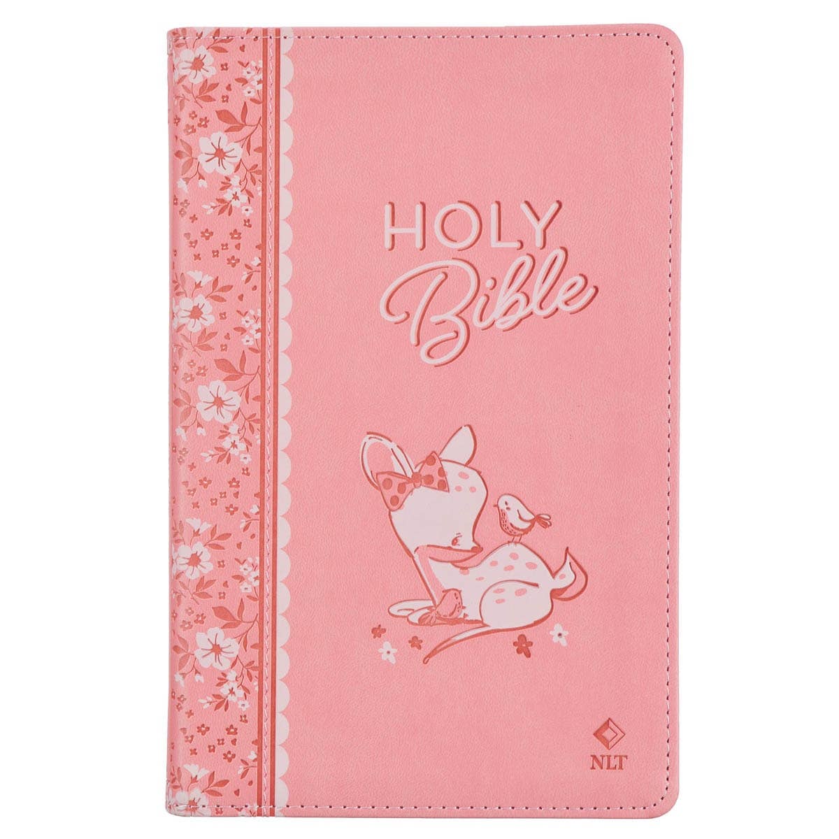 Bible NLT Infant Faux leather, Pink