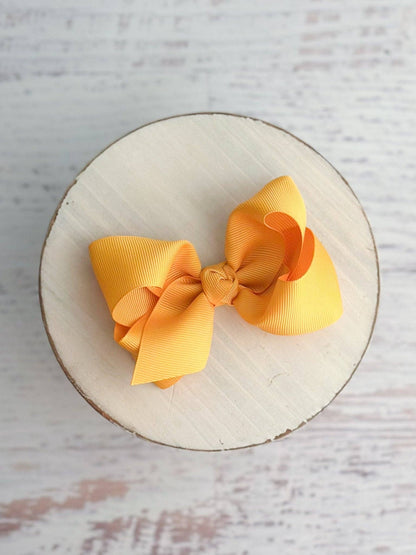 4" Essential Grosgrain Hair Bow | Clip or Headband