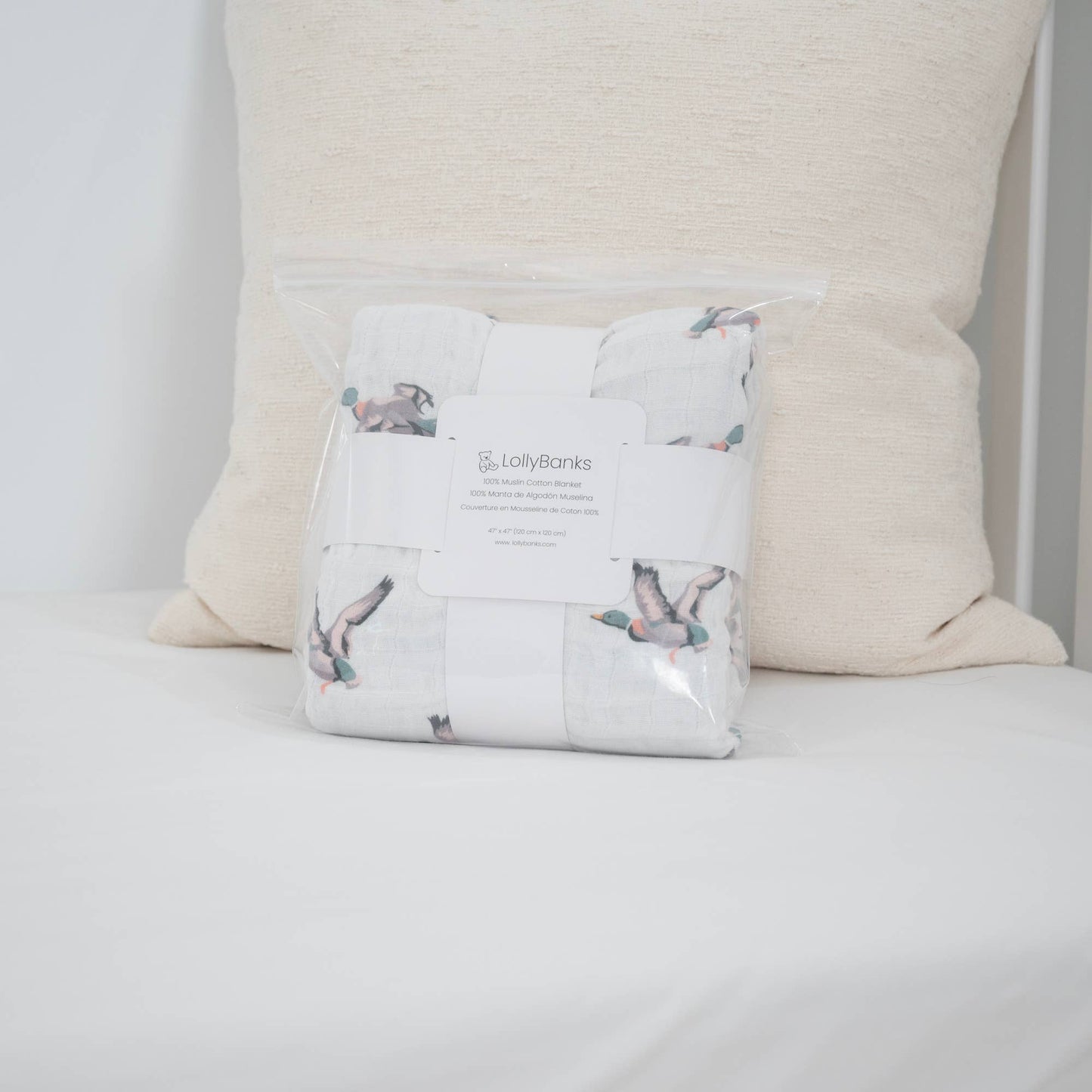 Quackin'up Baby Muslin Quilt