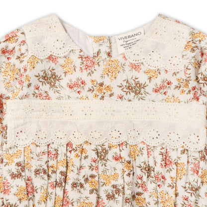 Florecita Floral Romper & Headband