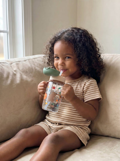 Itzy Sips™ - Straw Cup With Snap-Close Lid