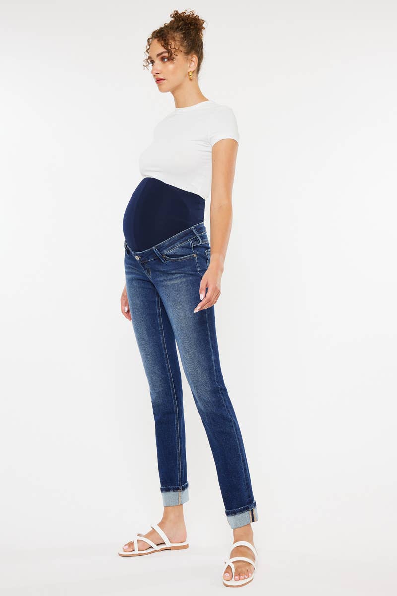 KanCan Straight Fit Maternity Jeans