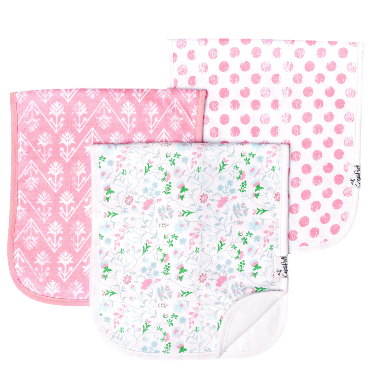 Burp Cloths - Claire