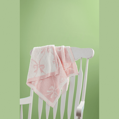 Bow Chenille Blanket