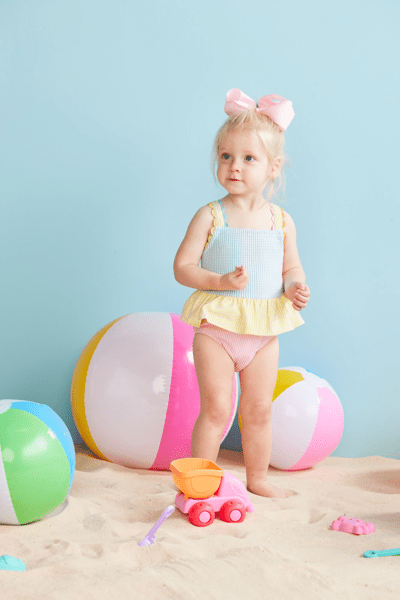 Seersucker Ric Rac Swimsuit