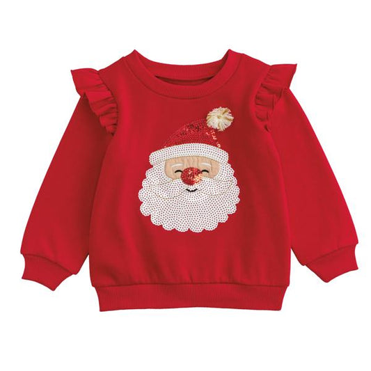 Santa Sequin Sweatshirt
