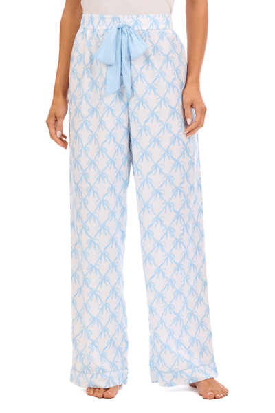 Blue Bow Pajama Pant