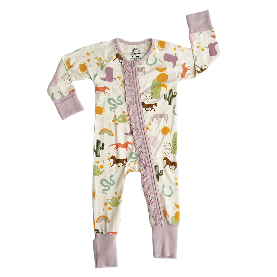Bamboo Pajama Convertible Footed Romper