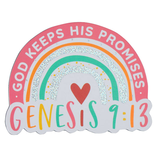 God Keeps His Promises Magnet - Genesis 9:13